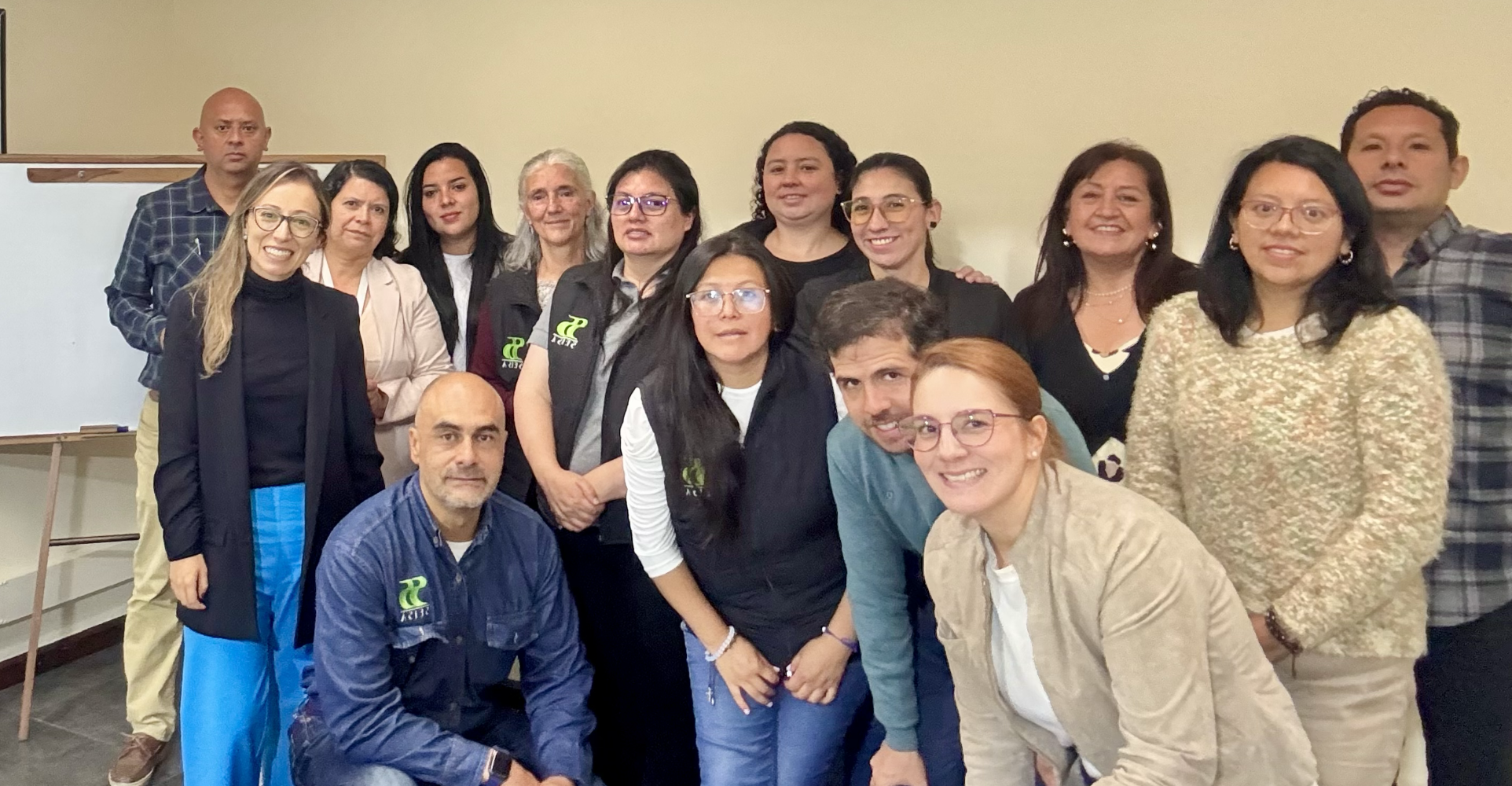 Equipo que participó en una jornada de acompañamiento